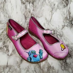 Hot Chocolate Robot Mary Janes